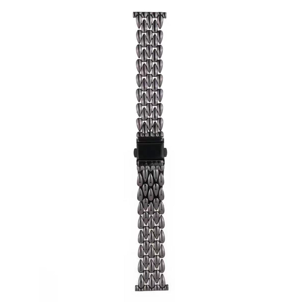 For Apple Watch Series 9 8 7 41mm / Series 6 5 4 SE (2022) SE (2023) SE 40mm / Series 3 2 1 38mm Zinc Alloy Wrist Strap - Black For Apple Watch Series 9 8 7 41mm / Series 6 5 4 SE (2022) SE (2023) SE 40mm / Series 3 2 1 38mm Zinc Alloy Wrist Strap - Black
